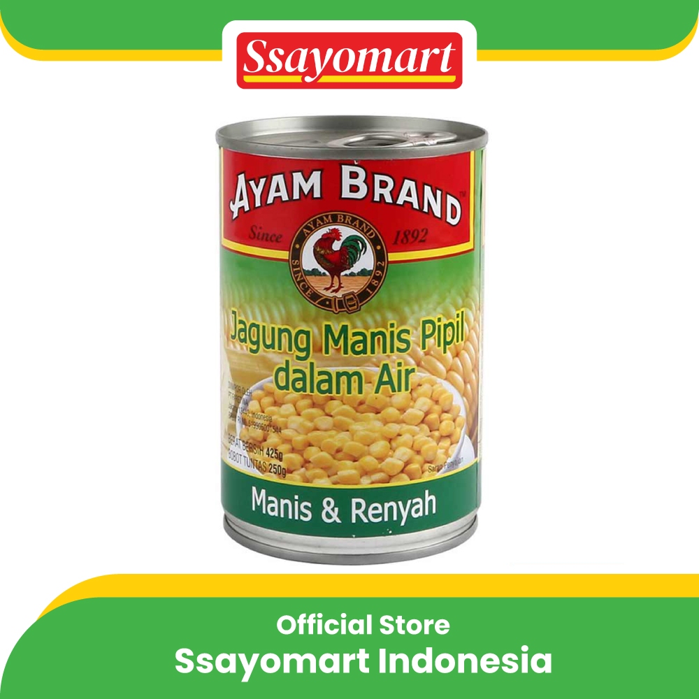 

Ayam Brand Whole Kernel Corn In Water 425g