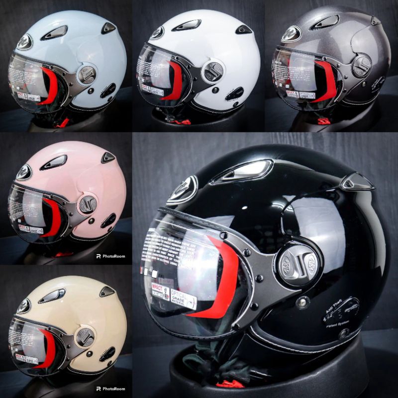 Helm Kyt Elsico Solid - model pilot