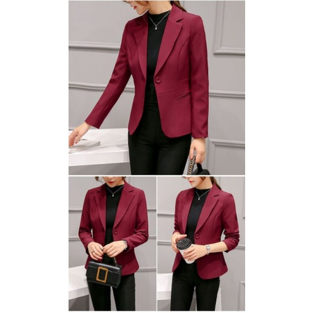 Blezer wanita Jas Wanita Blazer wanita /blezer wanita murah/ blazer wanita/ blazer hitam cewek/bleze