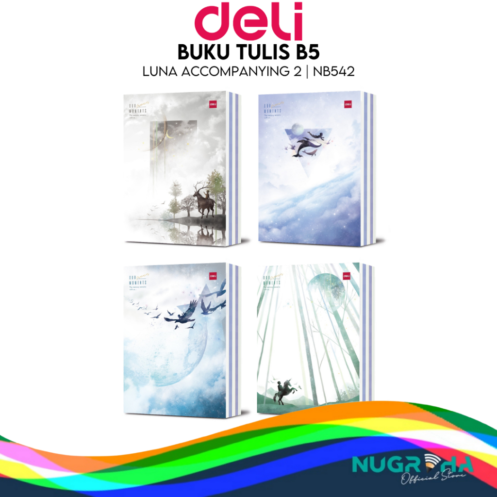 

2024 Buku Tulis Boxy Sekolah DELI 42 Lembar – Luna Accompaying 2