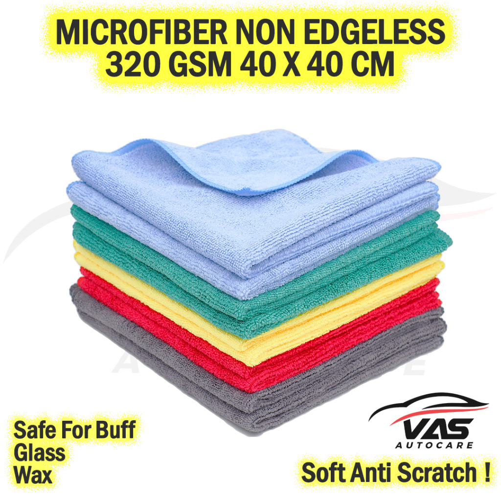 Microfiber Non Edgeless 320GSM 40x40cm PREMIUM 320 GSM 40 x 40