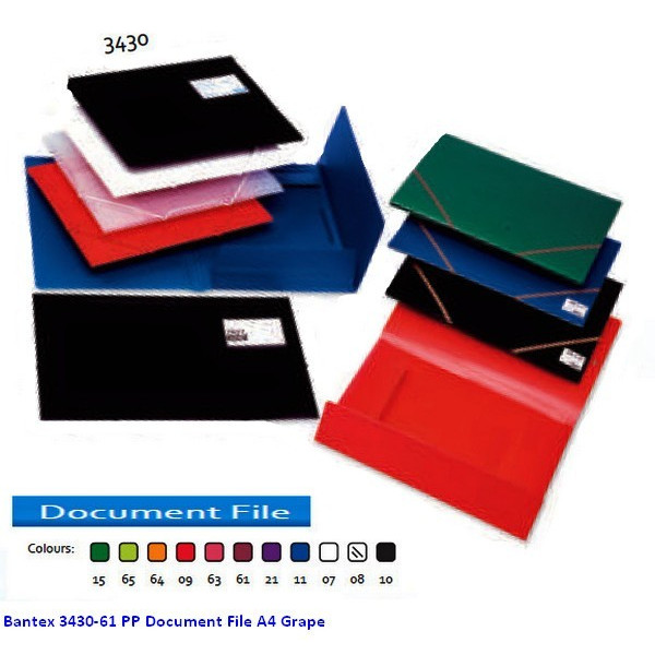 

Bantex Document File A4 # 3430 (pcs)