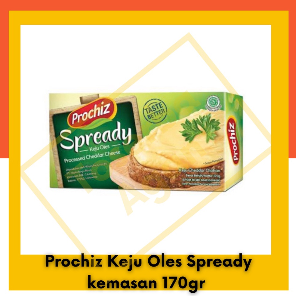 

Diskon Prochiz Spready Keju Oles Murah 16 gram kotak L86