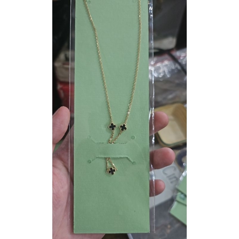 kalung love hati permata putih emas asli 375 8k hwt unik fashion korea koye nori