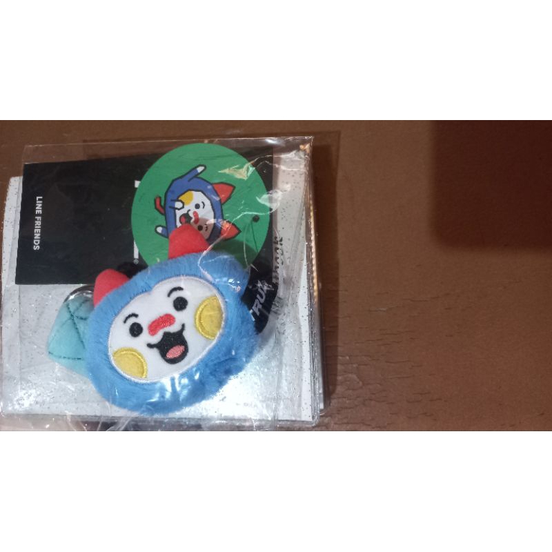 TRUZ WOOPY KEYRING DIAMOND RURU CARD HOLDER CAHOL KOLBUK BINDER 2P