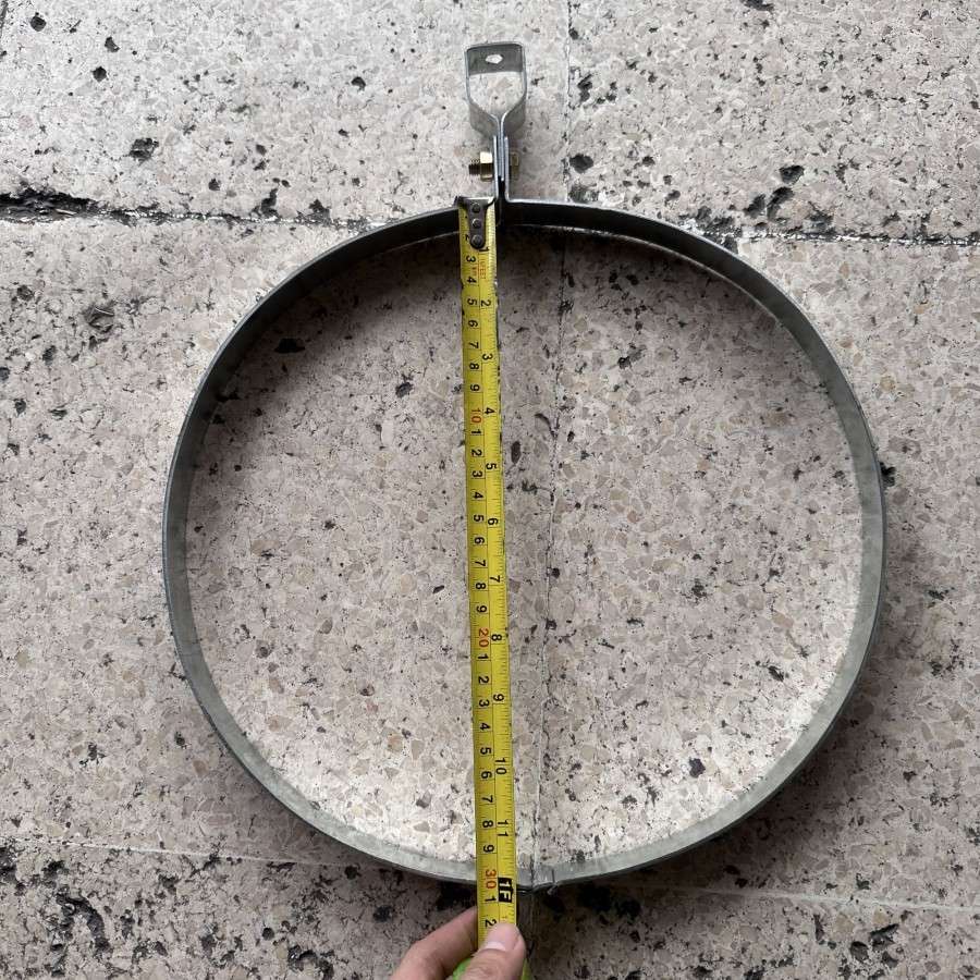 KLEM GANTUNG DIAMETER 30 CM KLEM GANTUNG 12" KLEM GANTUNG PIPA 12" KLEM GANTUNG