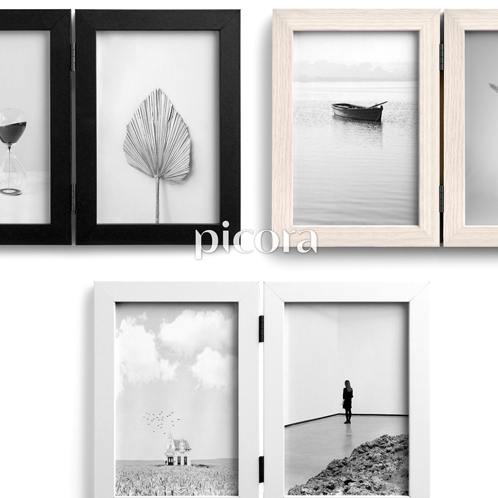 ART J25O PICORA ALTO 4R Lipat 1x15cm x2 Pigura Frame Bingkai Foto