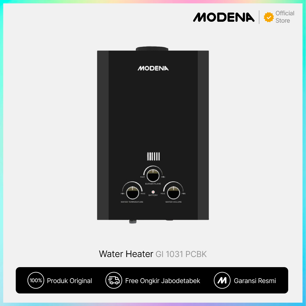 MODENA Tankless Gas Instant Water Heater - GI 1031 PCBK