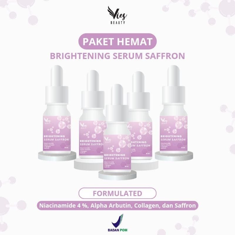 Serum Saffron BPOM 5 PCS / Serum Glowing