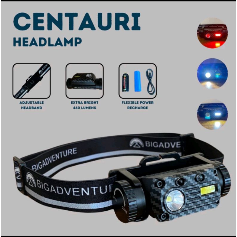 HEADLAMP BIGADVENTURE CENTAURI