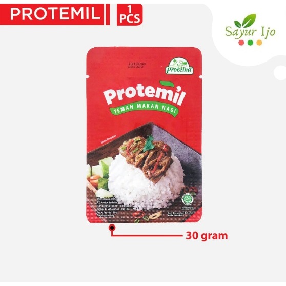 

Proteina Protemil Rasa Gulai 30 Gram / Pack Fresh Daging Analog VEGAN