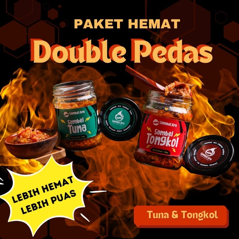 

PAKET HEMAT Double Pedas Sambelapa Tuna & Tongkol