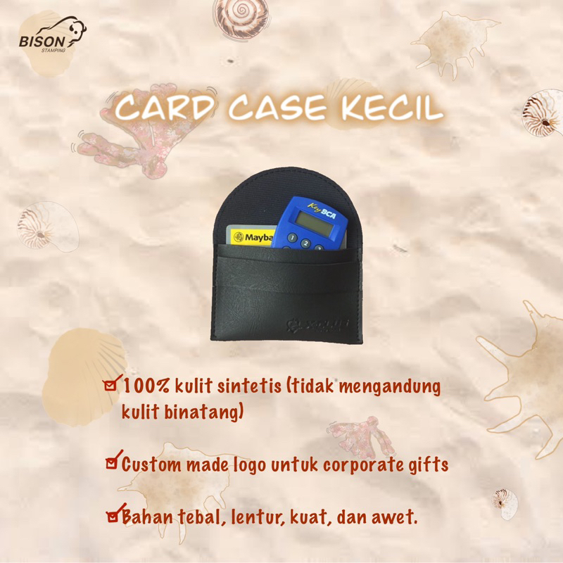 

Card Case Kecil Custom Logo Repeat