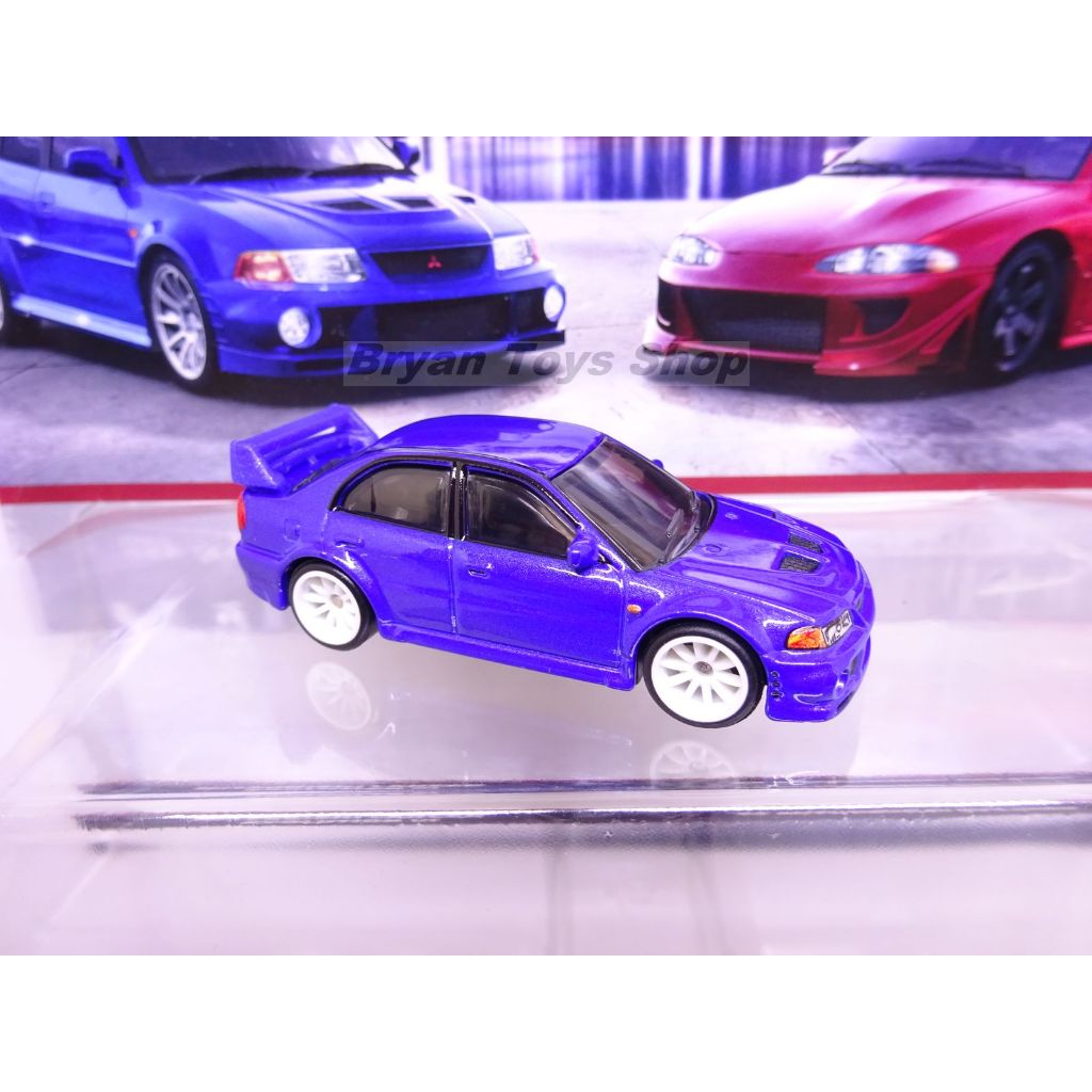 Hot Wheels Premium Two Pack Loose New Mitsubishi Lancer Evolution VI