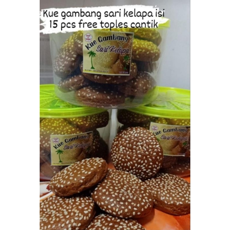 

Kue Gambang Wijen isi 16pcs