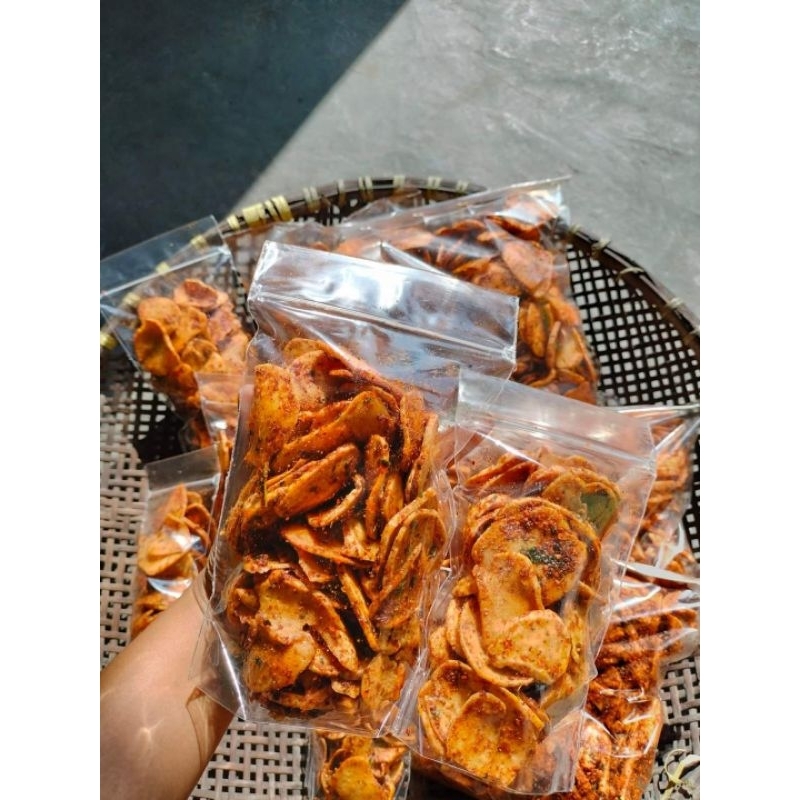 

Basreng Coin Pedas 1000gr