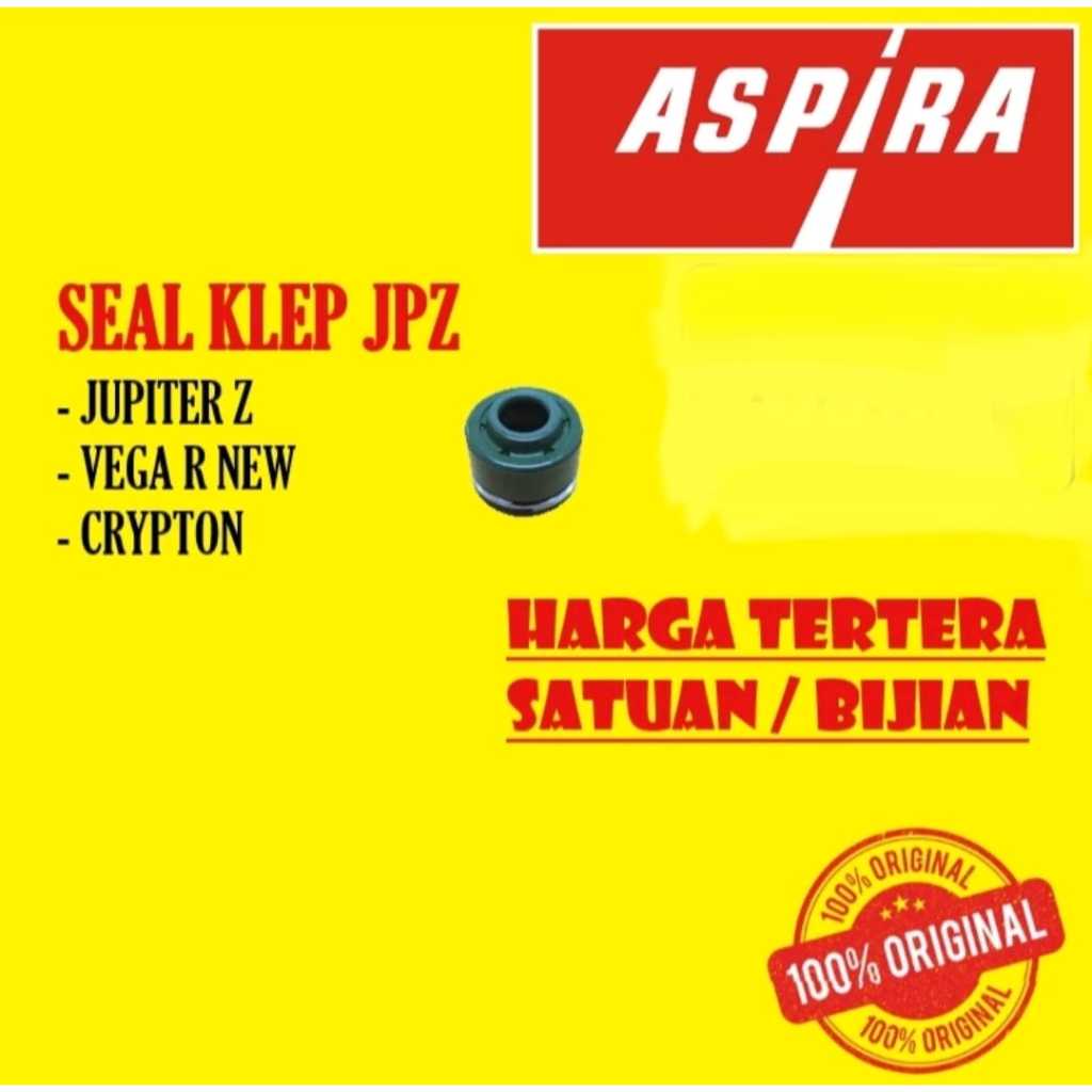SEAL KLEP JUPITER Z VEGA R NEW CRYPTON SIL KLEP ASPIRA YAMAHA ORIGINAL
