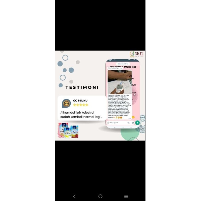 

Gomilku SR12 original 200gr dan 600gr