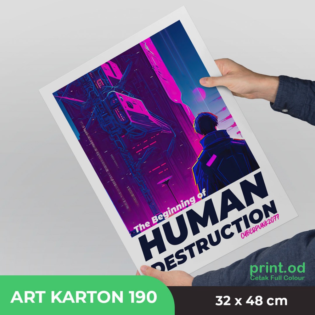 

Print.od Cetak A3+ #AK190 (32 x 48 cm) Full Colour