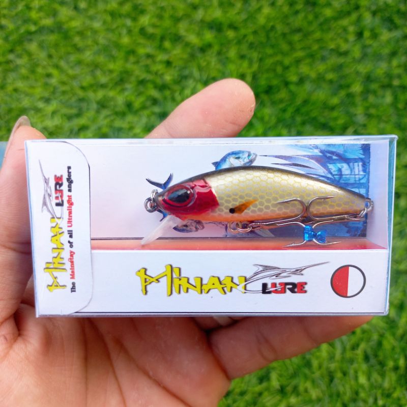 UMPAN MINOW CASTING 6,5GR NEW GEMOII CERRIES (MINANG_LURE) Ultralight casting