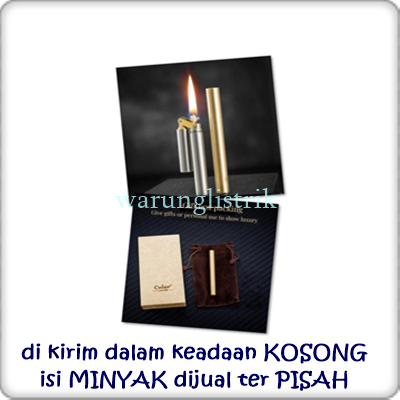 KOREK API MINYAK JADUL RETRO SLIM NUNCHAKU CHIEF LIGHTER API BIASA