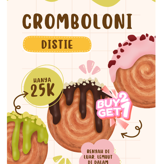 

OPPEN PO CROMBOLONI Fresh Home Made {Bisa Antar dan Jemput}