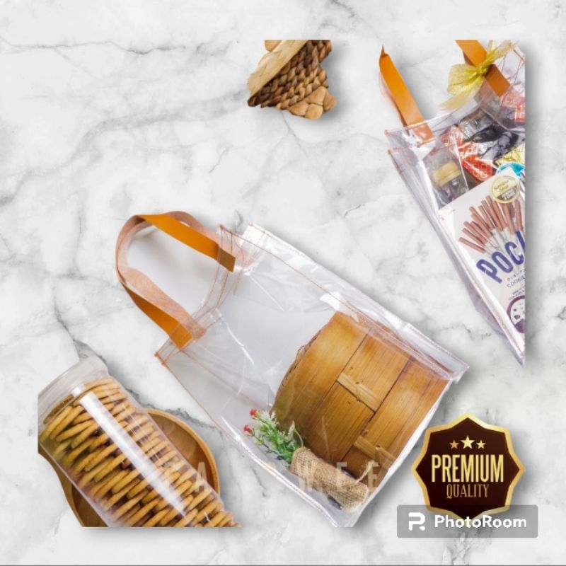 

Tas mika toples - tas mika hampers size 25*14*14 muat toples 250/500gr