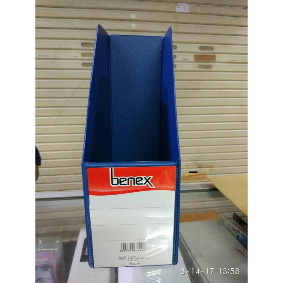 

Box File Lipat Benex 1079B Warna Hitam - Biru