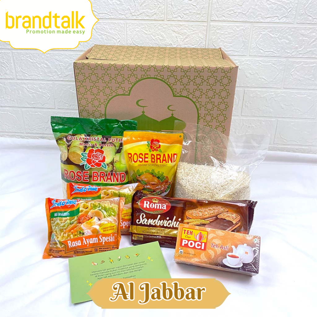

Hampers Lebaran / Parcel Idul Fitri / Paket Sembako - Al Jabbar