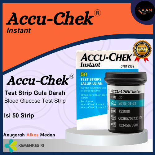 STRIP ACCU-CHEK INSTANT REFILL GLUCOSE ACCU CHEK 50 STRIPS ACCU CHECK