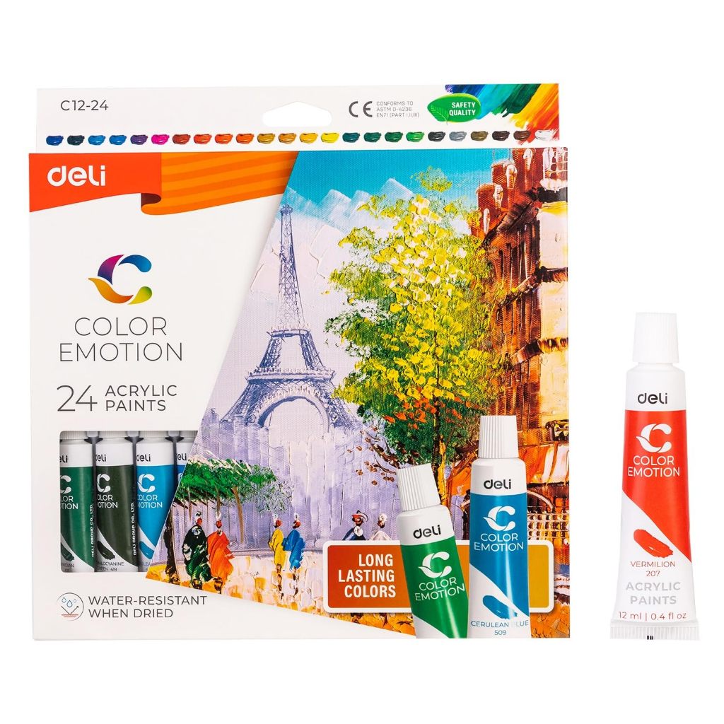 

ACRYLIC 24 WARNA DELI C12-24