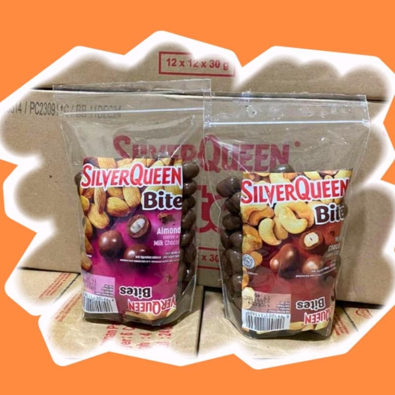 

coklat kiloan murah terbaru Silverqueen Bites