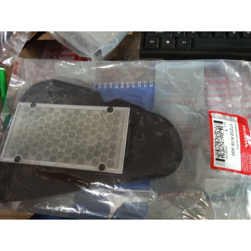 Filter Udara Beat FI K16 Type 17210-K16-900 Original Honda