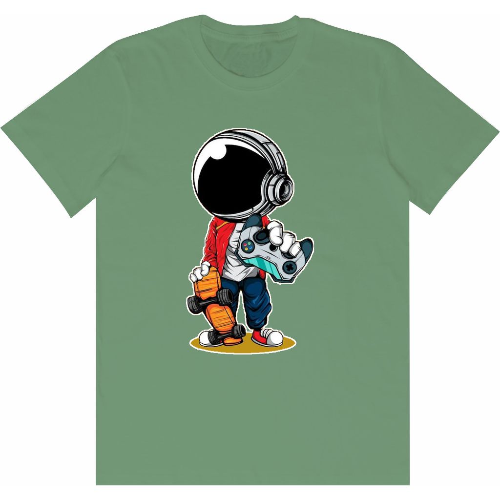 Baju sehari hari kaos gaul cewek cowok ASTRONOT MAN DTFAA99067