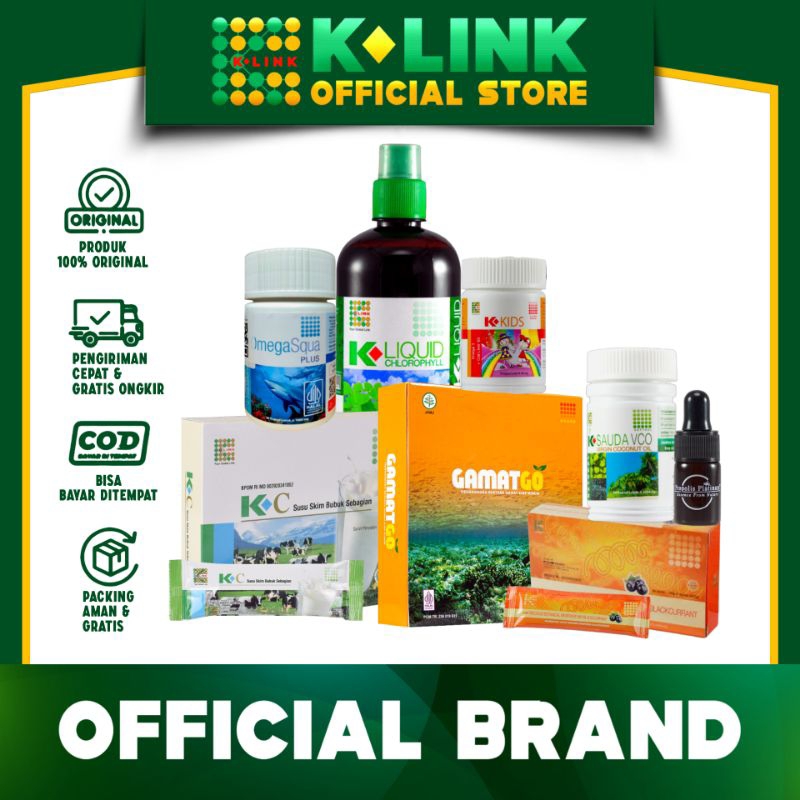 ♻️ 𝗢𝗥𝗜𝗚𝗜𝗡𝗔𝗟 | K Link Official Store | Produk Klink Original