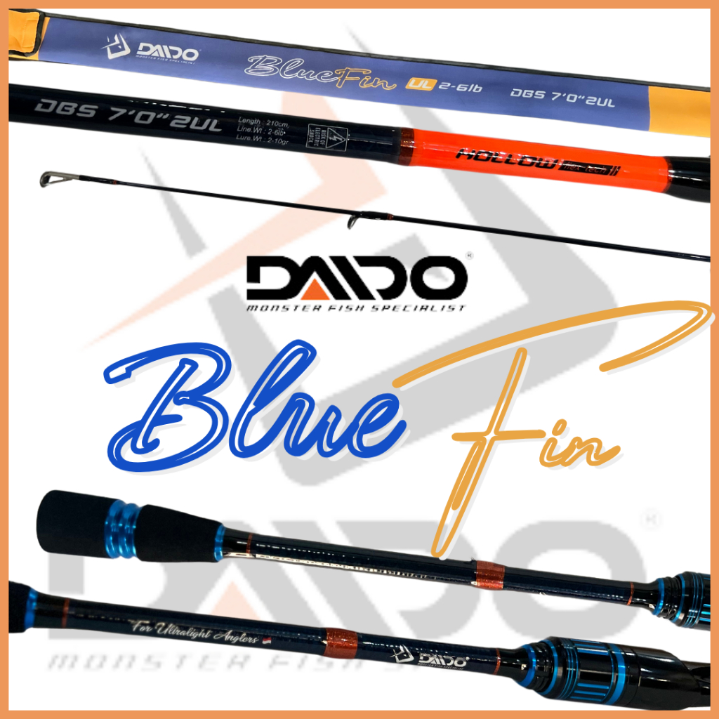 JORAN SAMBUNG SPINNING & BAITCASTING DAIDO BLUE FIN 702