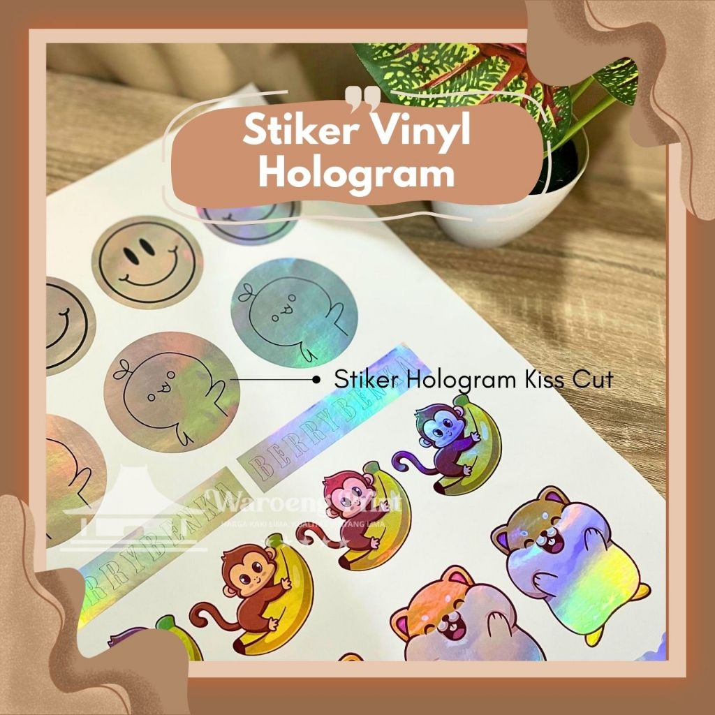 

STIKER HOLOGRAM UKURAN A3+ | STIKER A3 | STIKER KILAUAN HOLOGRAM | STIKER MURAH | LABEL BRANDING | WAROENG PRINT