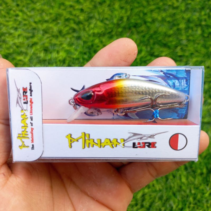 UMPAN MINOW CASTING 6,5GR NEW GEMOII CERRIES (MINANG_LURE) Ultralight casting