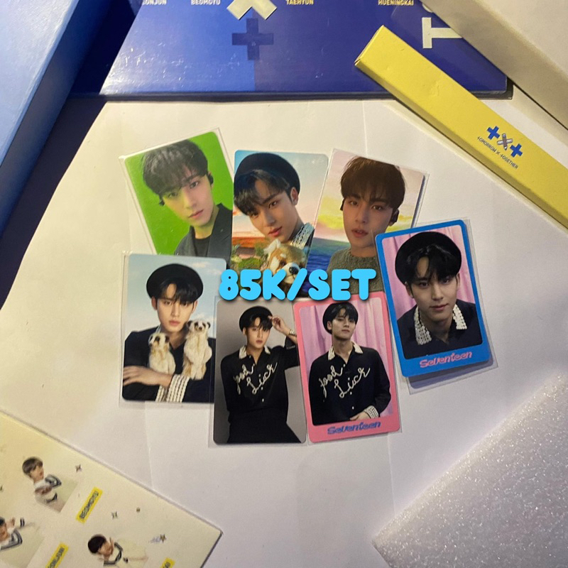 DICON SEVENTEEN TXT102 MEMBER SET (SOOBIN MINGYU WONWOO VERNON DK)