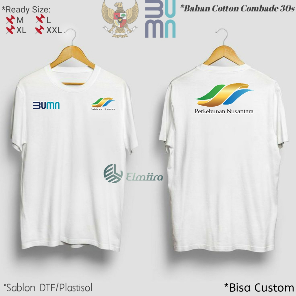 Kaos Perkebunan Nusantara Bumn Kaos Custom Sablon