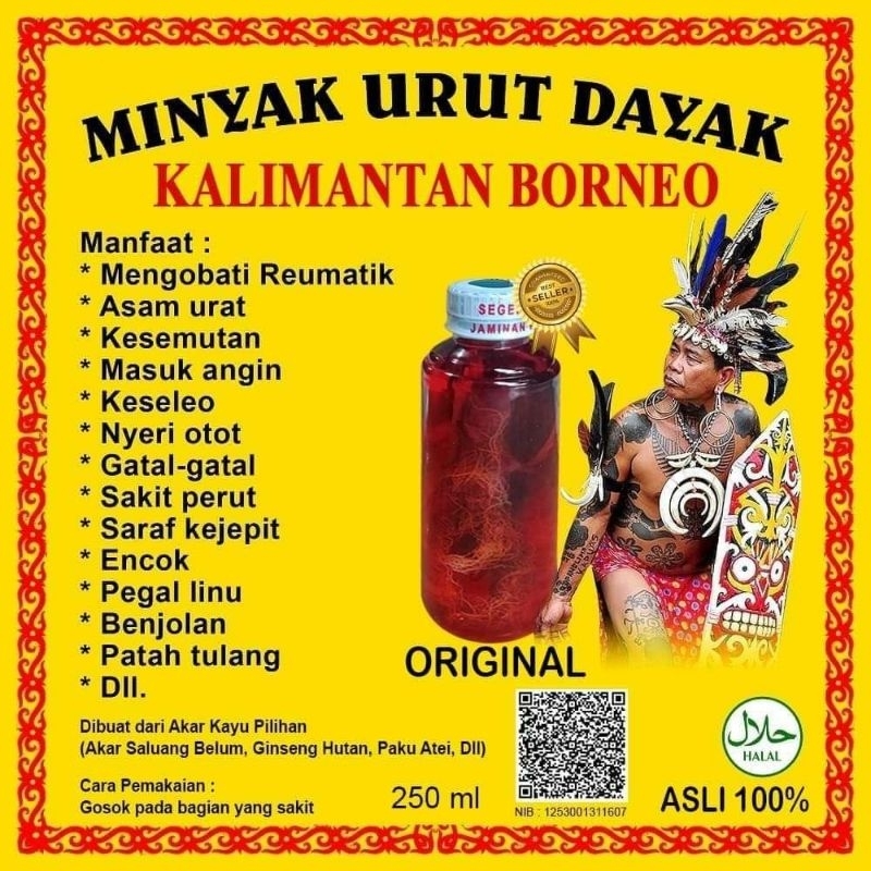 MINYAK DAYAK KALIMANTAN