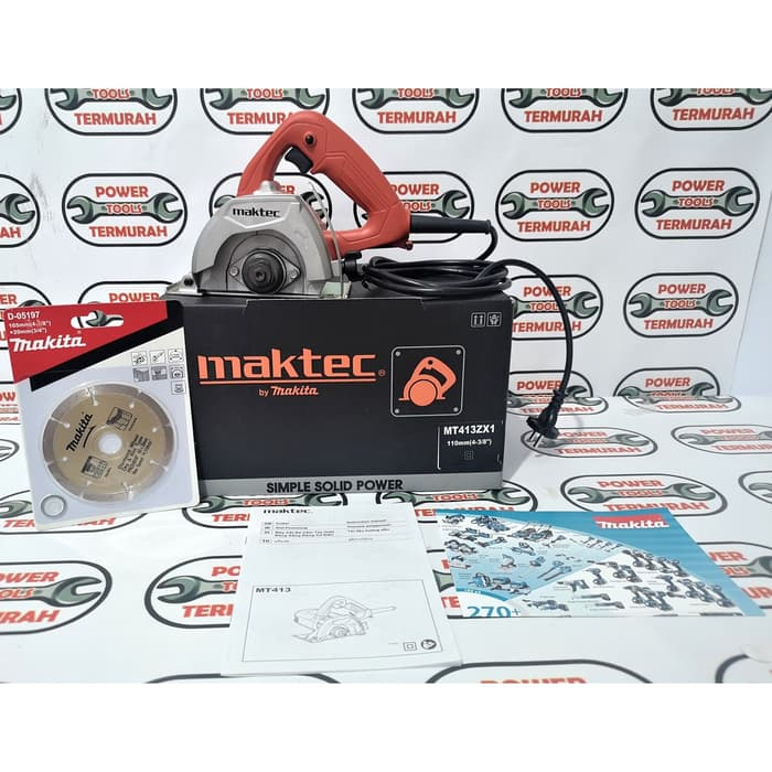 

MAKTEC MT 413 Mesin Potong Keramik 4" MT413 Marble Cutter Tile Cutter