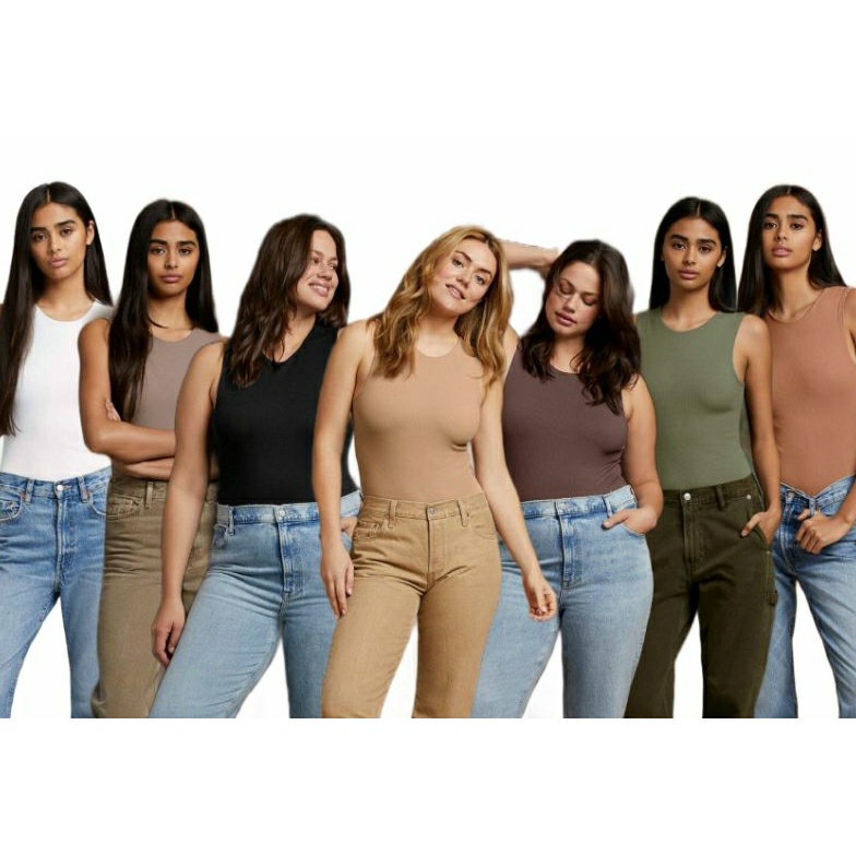 ART E4A sz SXL  NUUDS CREW NECK RIBBED BODYSUIT