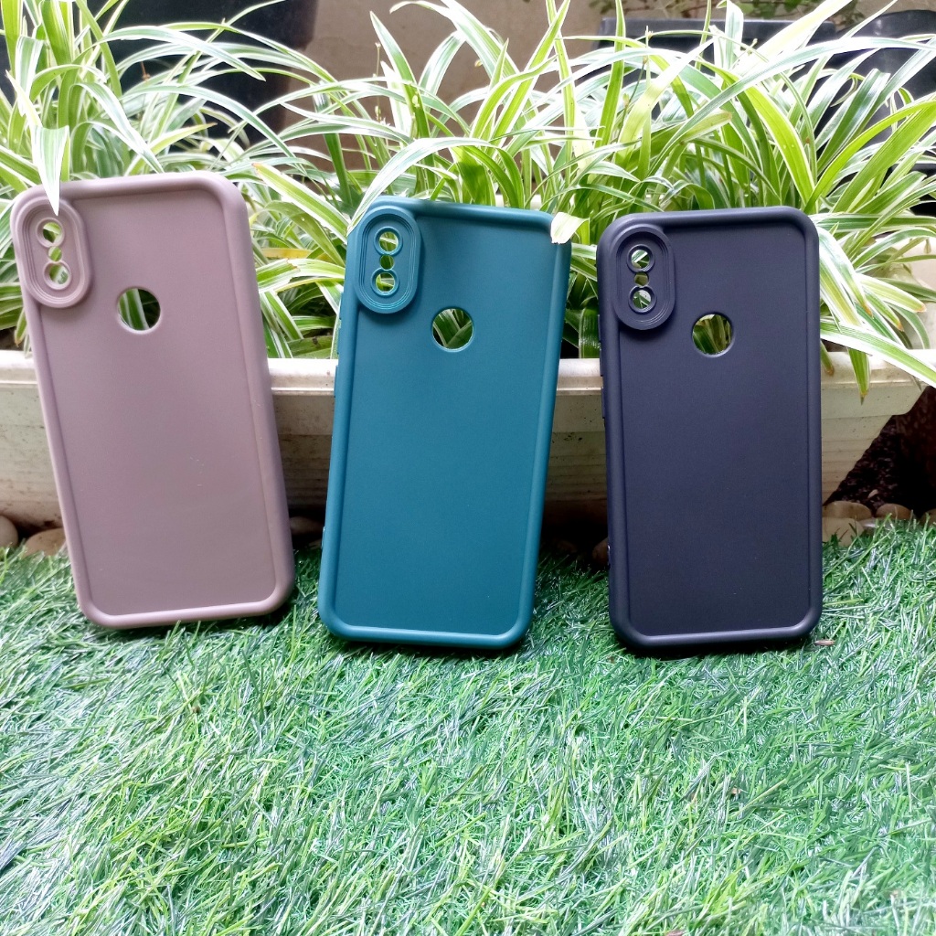 Softcase Black Xiaomi Redmi S2 Case Carbon Fiber Xiaomi S2
