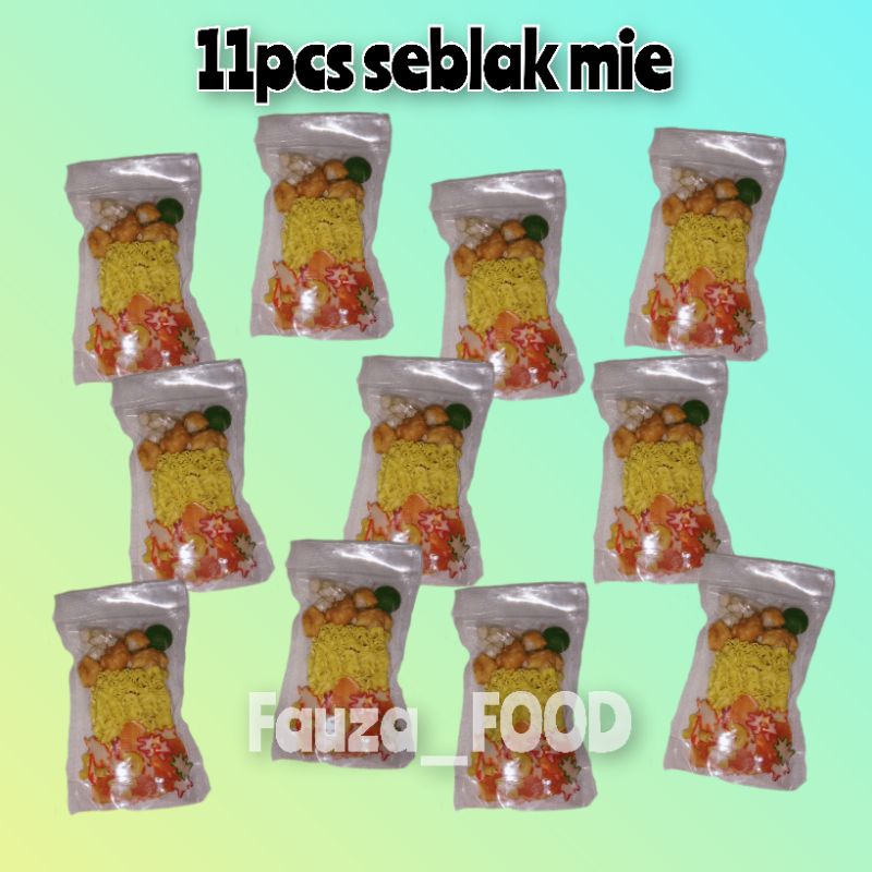 

11pcs SEBLAK MIE,PAKET usaha