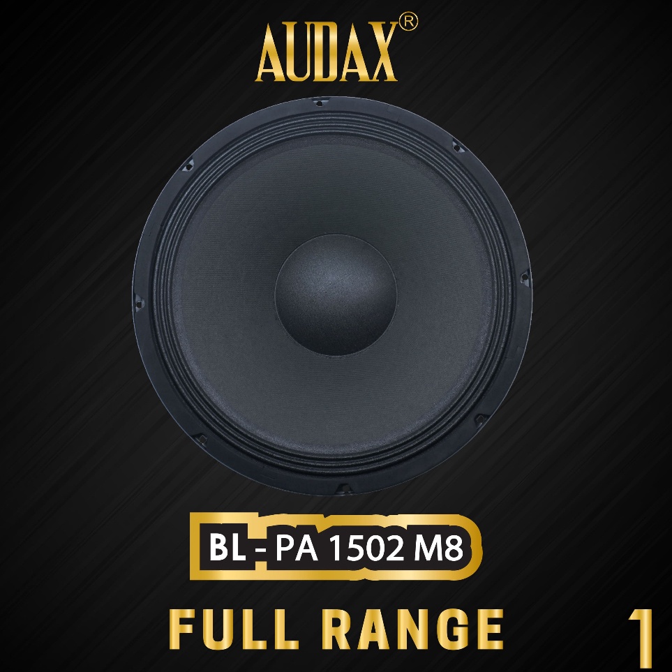 Audax  Speaker Pasif 15 Bell BLPA 152 M8 Mid  Bass Transducers