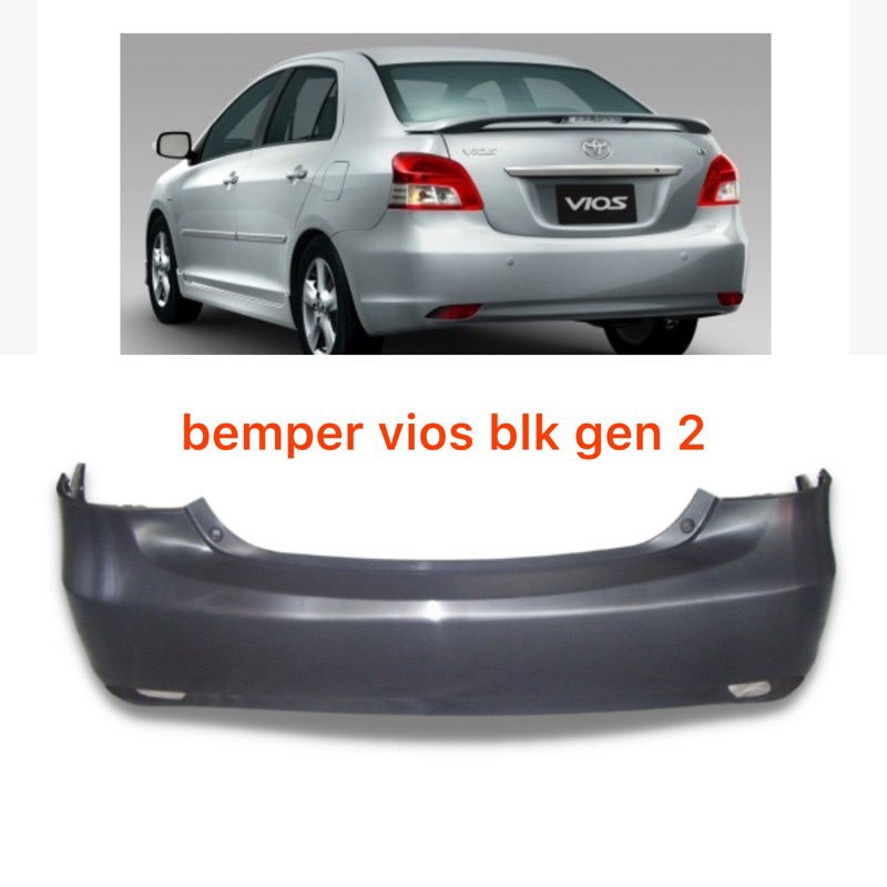 bemper belakang vios gen 2