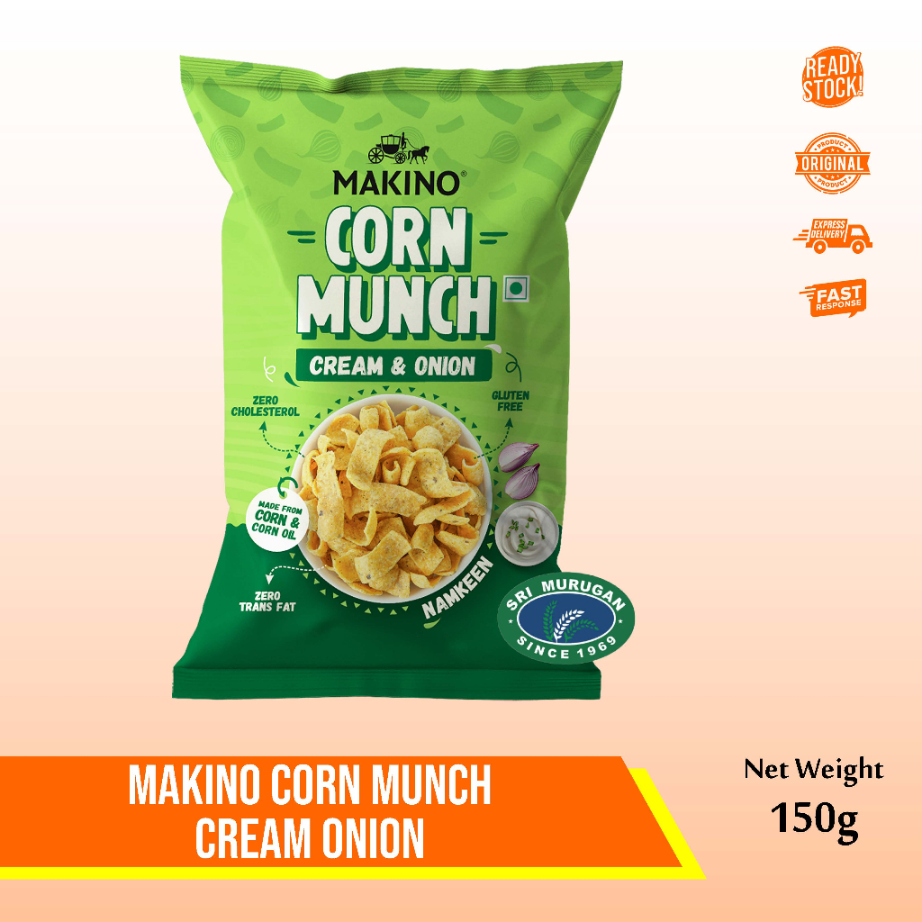 

MAKINO CORN MUCH CREAM AND ONION 150 G