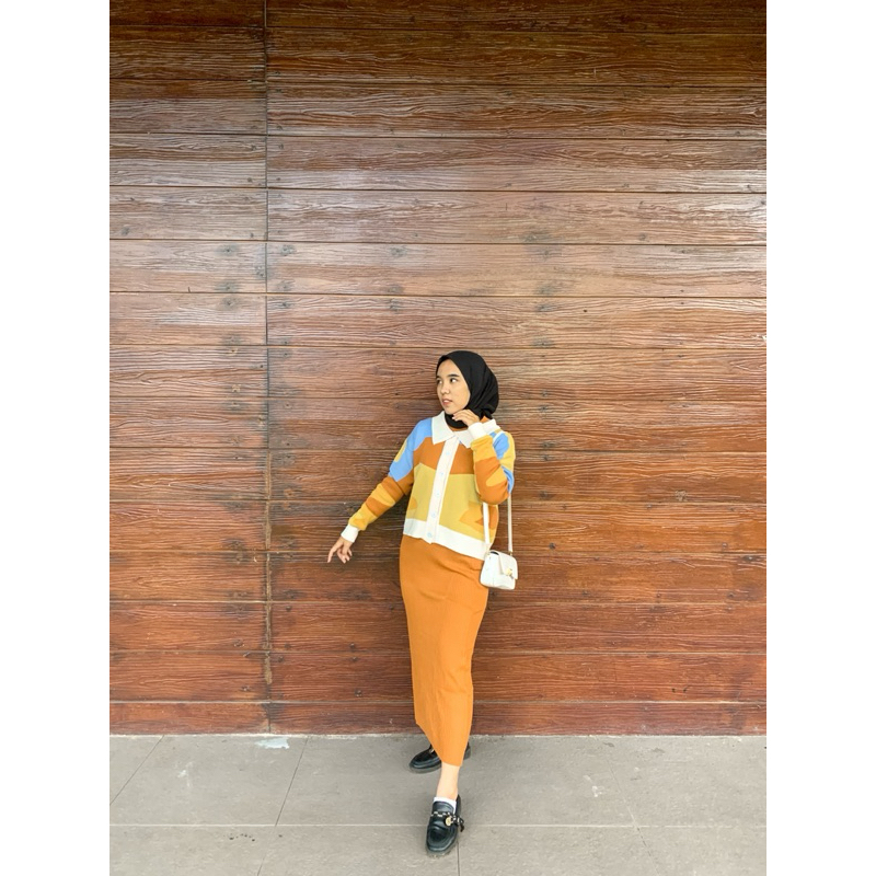 GbFashion || Kardigan Rajut Korean Sunset