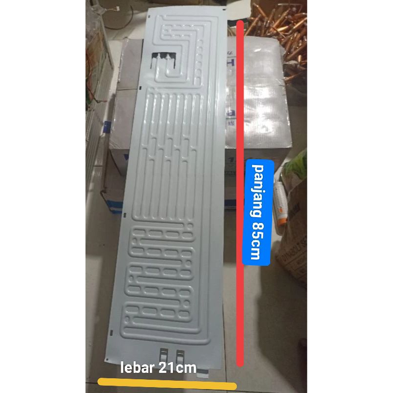 evaporator kulkas Sanken 1pintu 85x21cm original